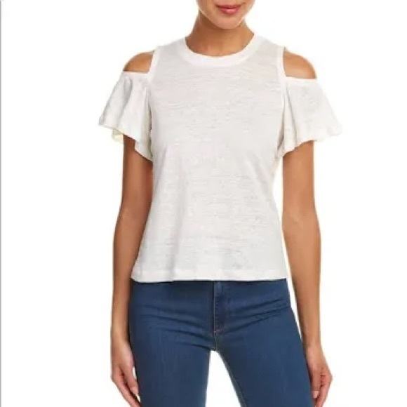 NWT REBECCA TAYLOR LINEN TOP - Picture 2 of 8